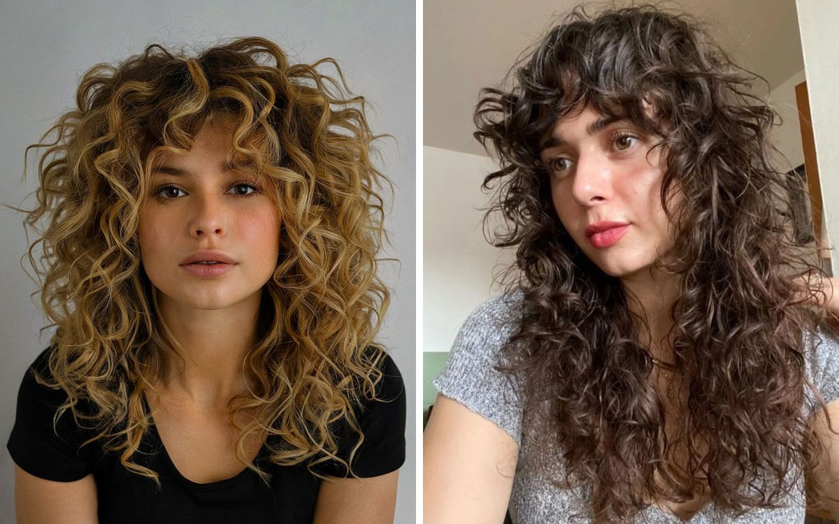 capelli-ricci-scalati-shaggy_ Cuts & Hues - Laurie Luck